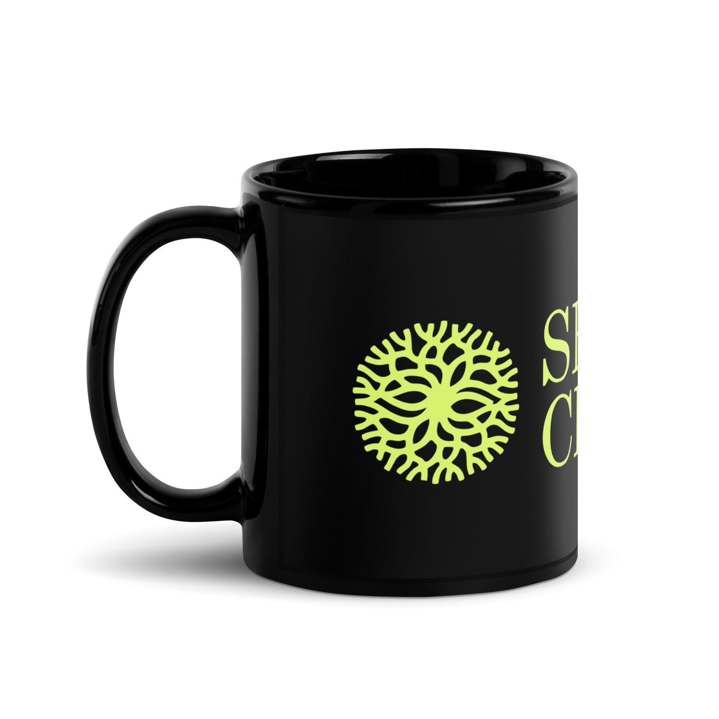 Black Glossy Mug