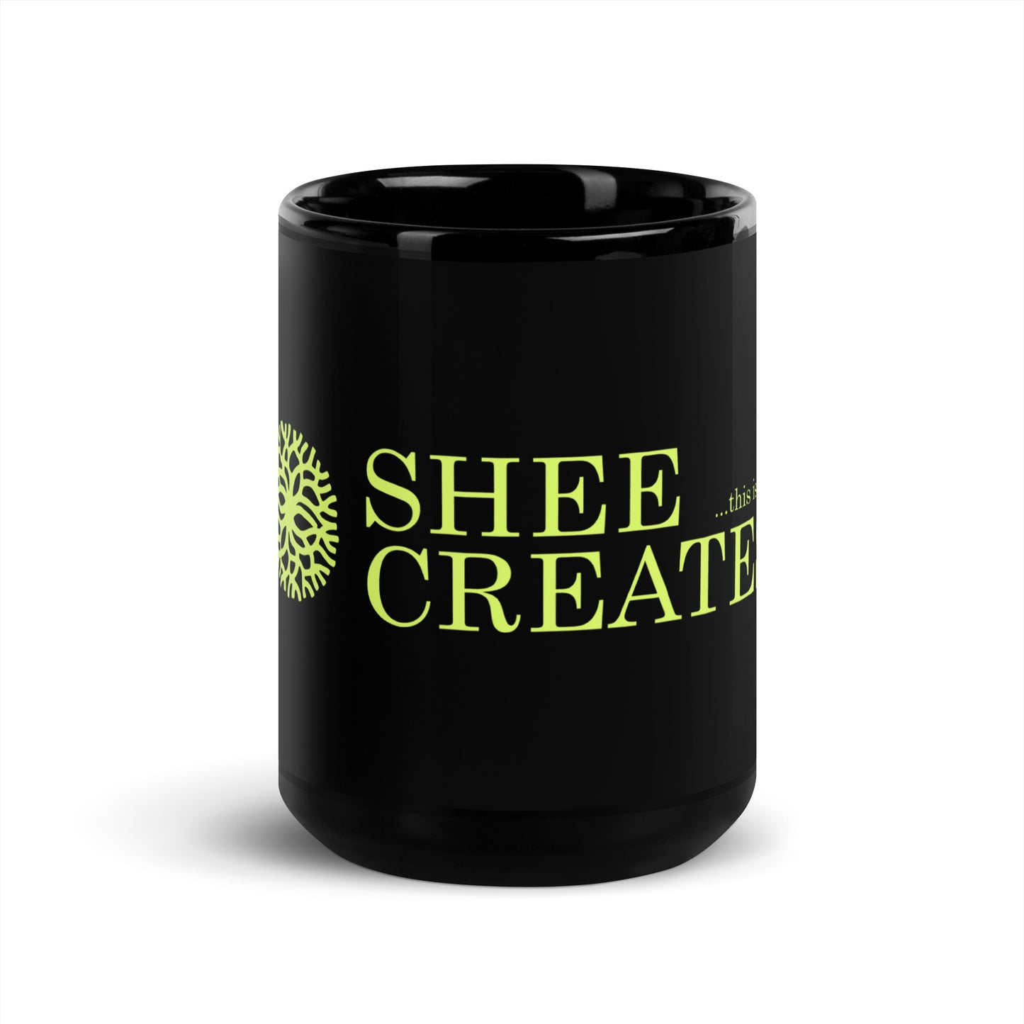 Black Glossy Mug