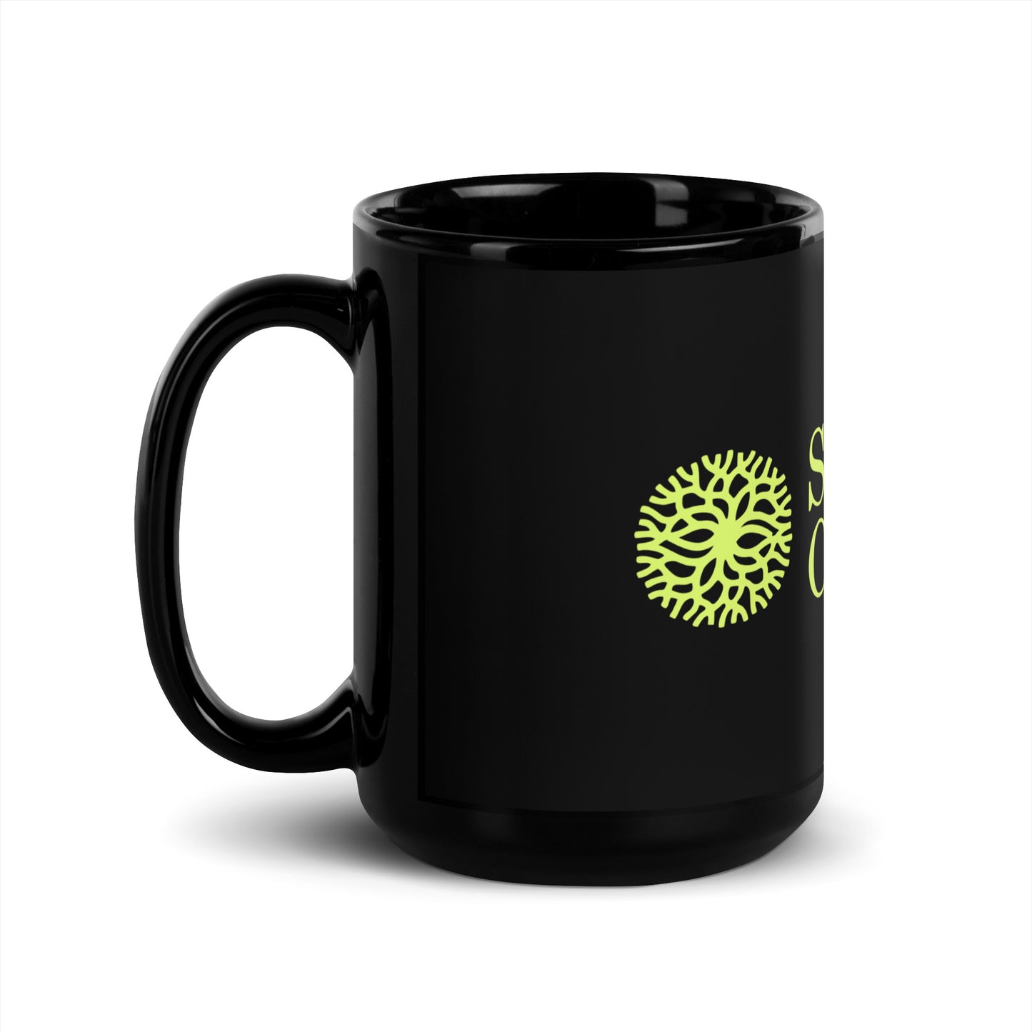 Black Glossy Mug
